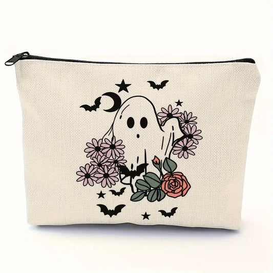 Floral Ghost Pouch