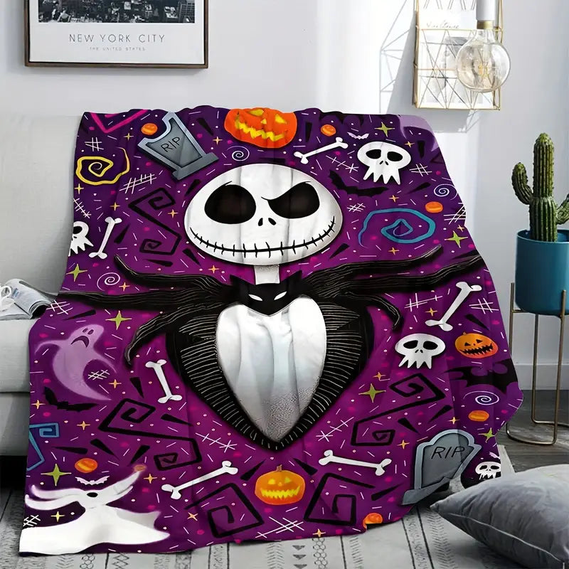 Skeleton King Fleece Blanket