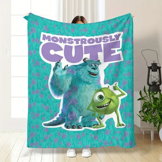 Monstrously Cute Fleece Blanket