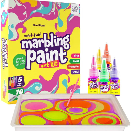 Marbling Paint Art Kit For Kids