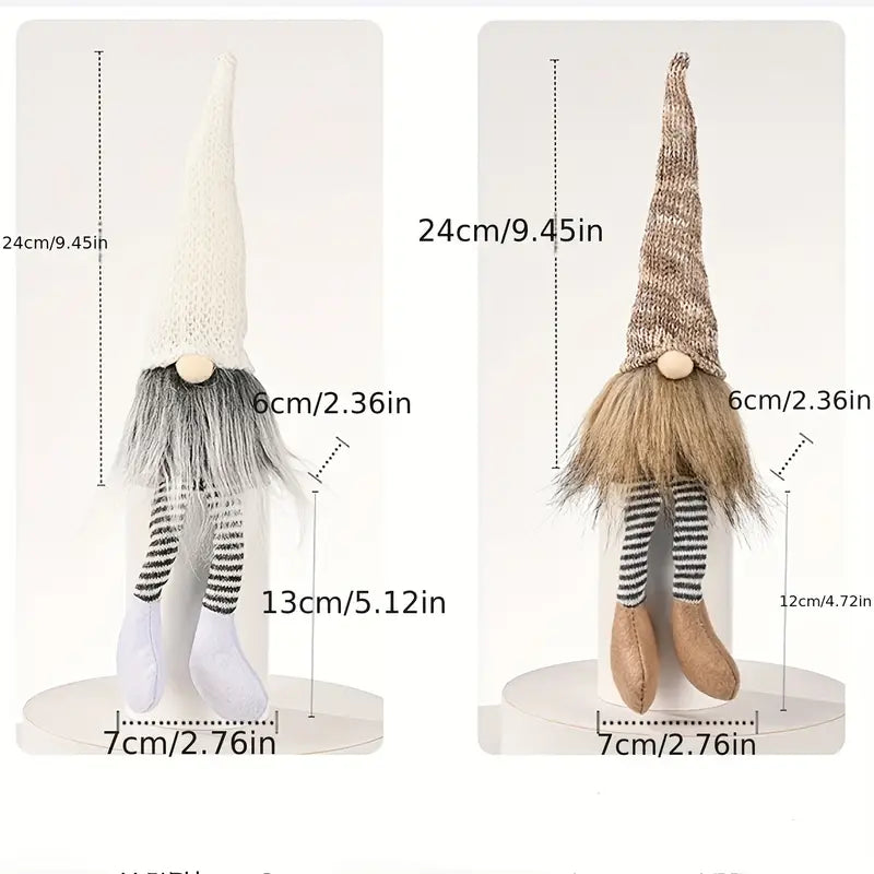 Striped Long Legged Gnome - 2 Options!