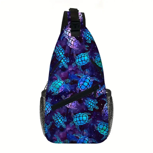 Galaxy Turtle Sling Bag