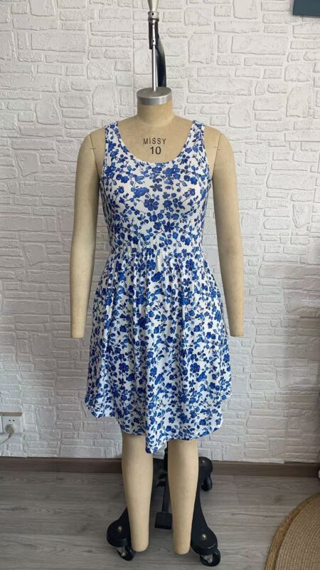 Preorder: New Dear Dress - Navy Floral