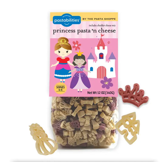 Princess Pasta 'N Cheese Shaped