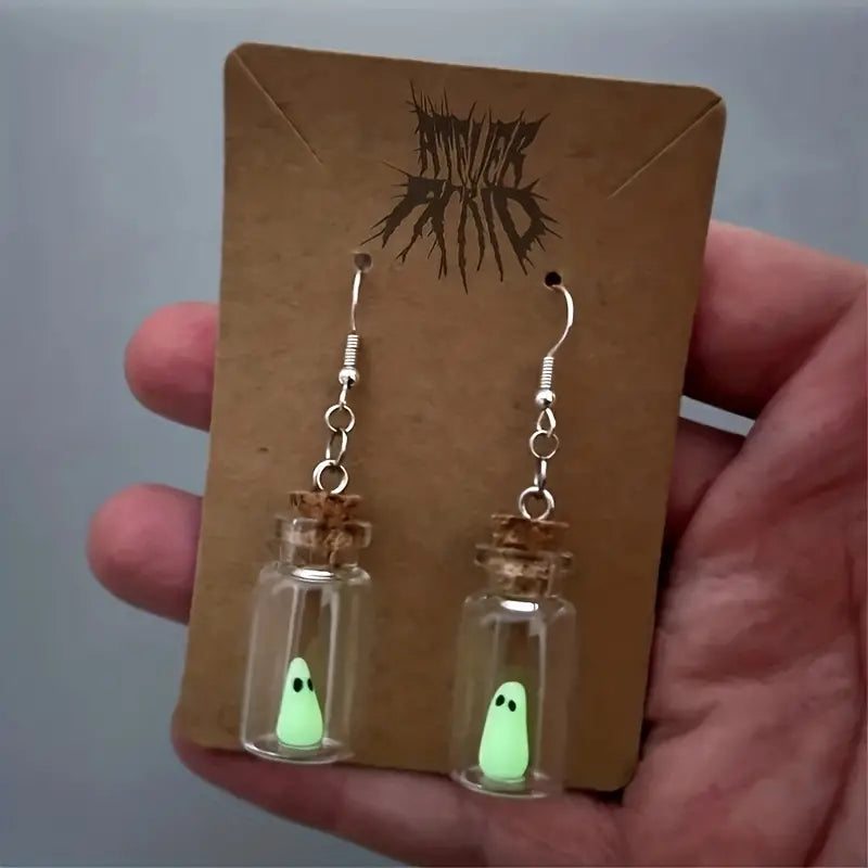 Bottled Ghost Earrings