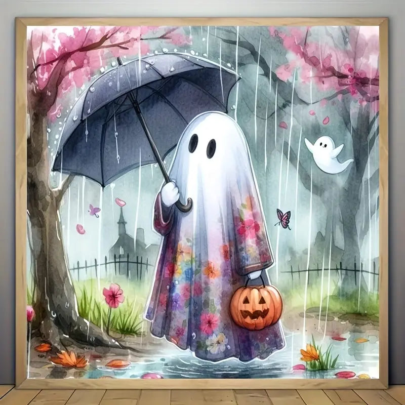 Raining Ghost Diamond Art