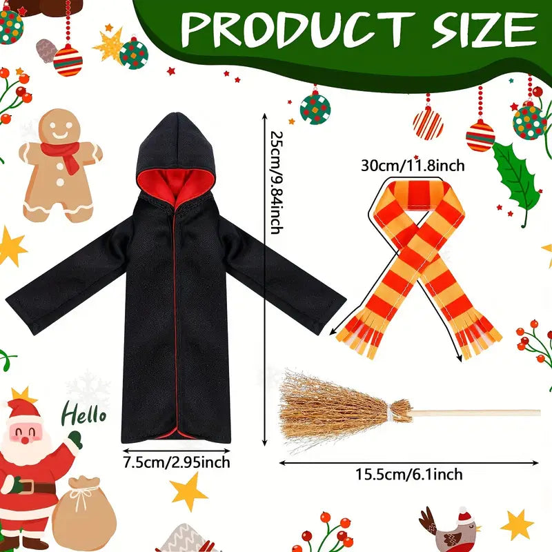 Elf Red Robe Set