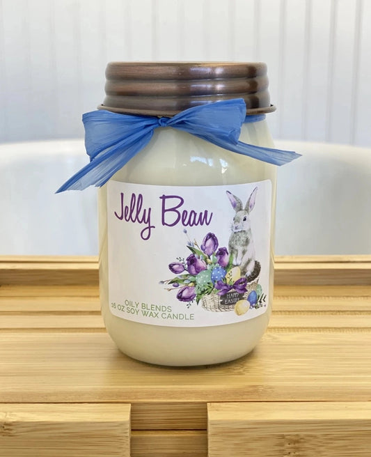 Jumbo Easter Soy Wax Candles - 100 HOUR BURN TIME SOY WAX CANDLES