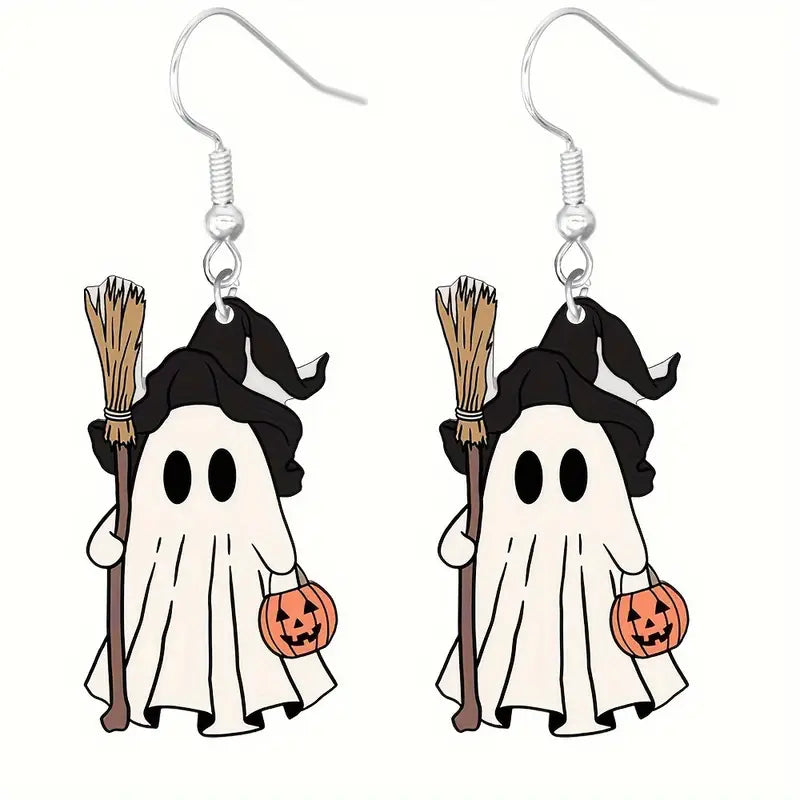 Witchy Ghost Earrings