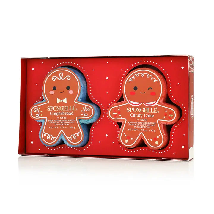 Sugar & Spice Gingerbread Spongelle Holiday Gift Set PREORDER
