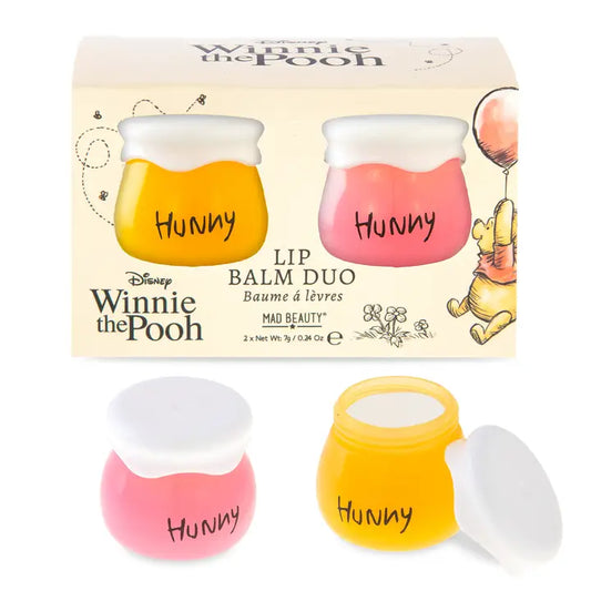 PREORDER Mad Beauty x Winnie the Pooh Honey Pot Lip Balm Duo