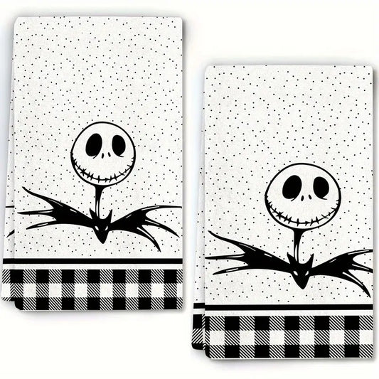 Skeleton King Dish Towel Set