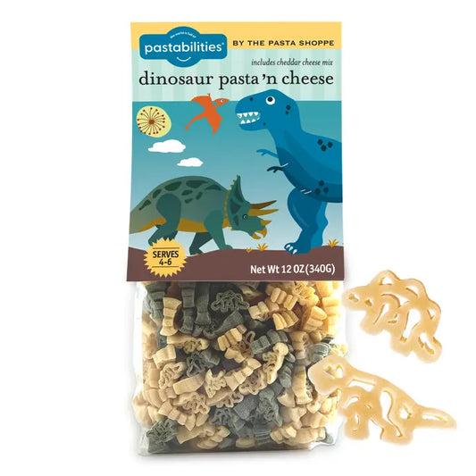 Dinosaur Pasta 'N Cheese Shaped
