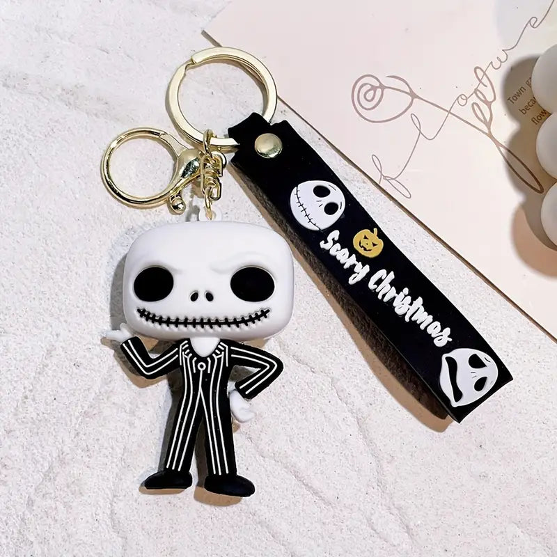 Scary Christmas Character Keychain - 9 Options!