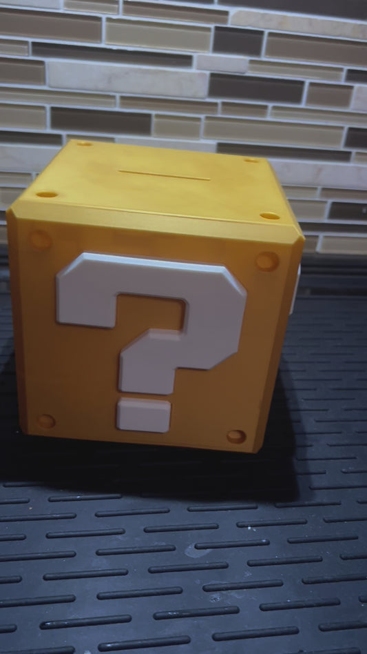 Made by Mike: Game Block Piggy Bank