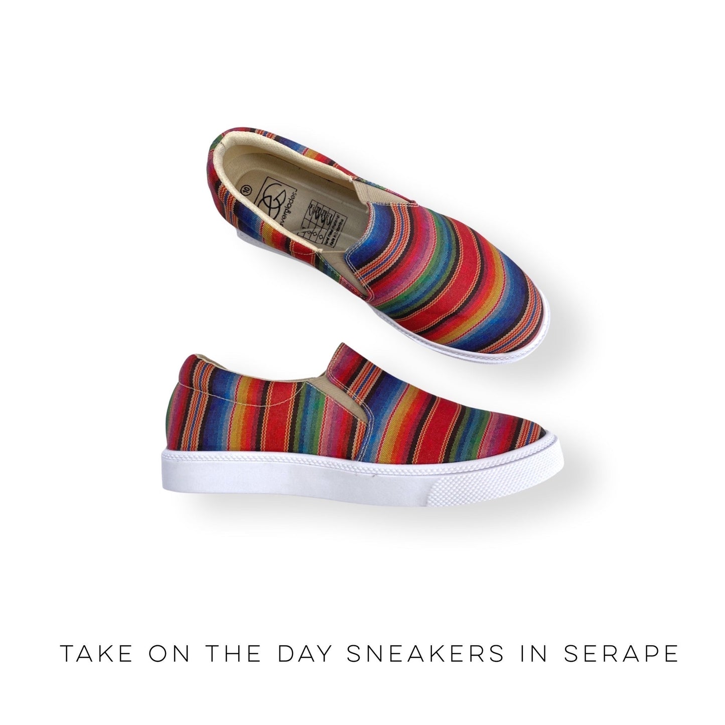 Take on the Day Sneakers in Serape