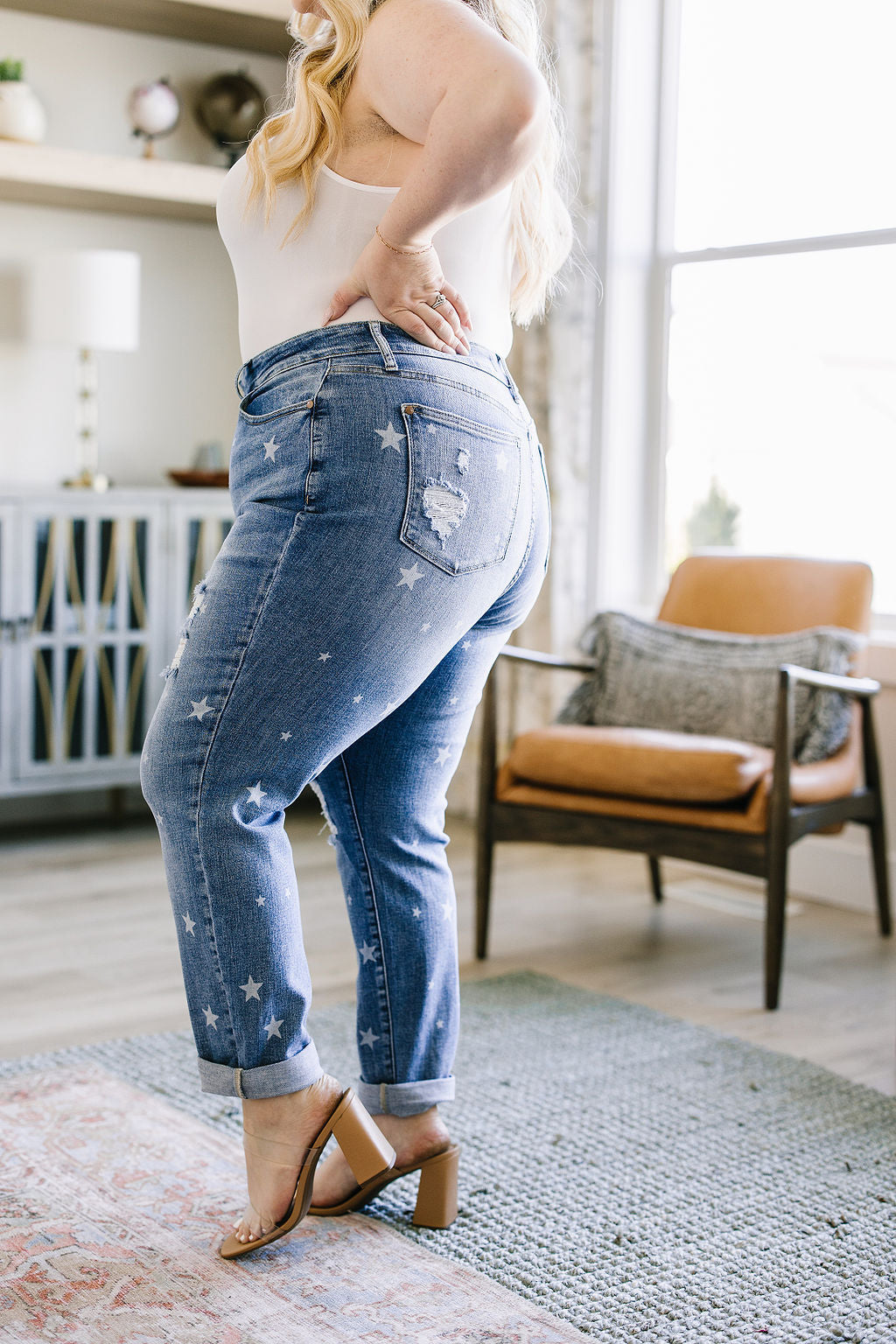 Juliet Star Crossed Boyfriend Jeans