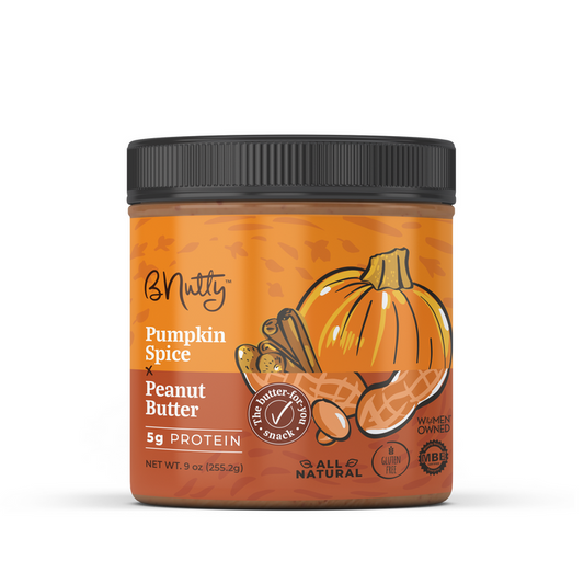 Pumpkin Spice- BNutty Gourmet Peant Butter - 9oz